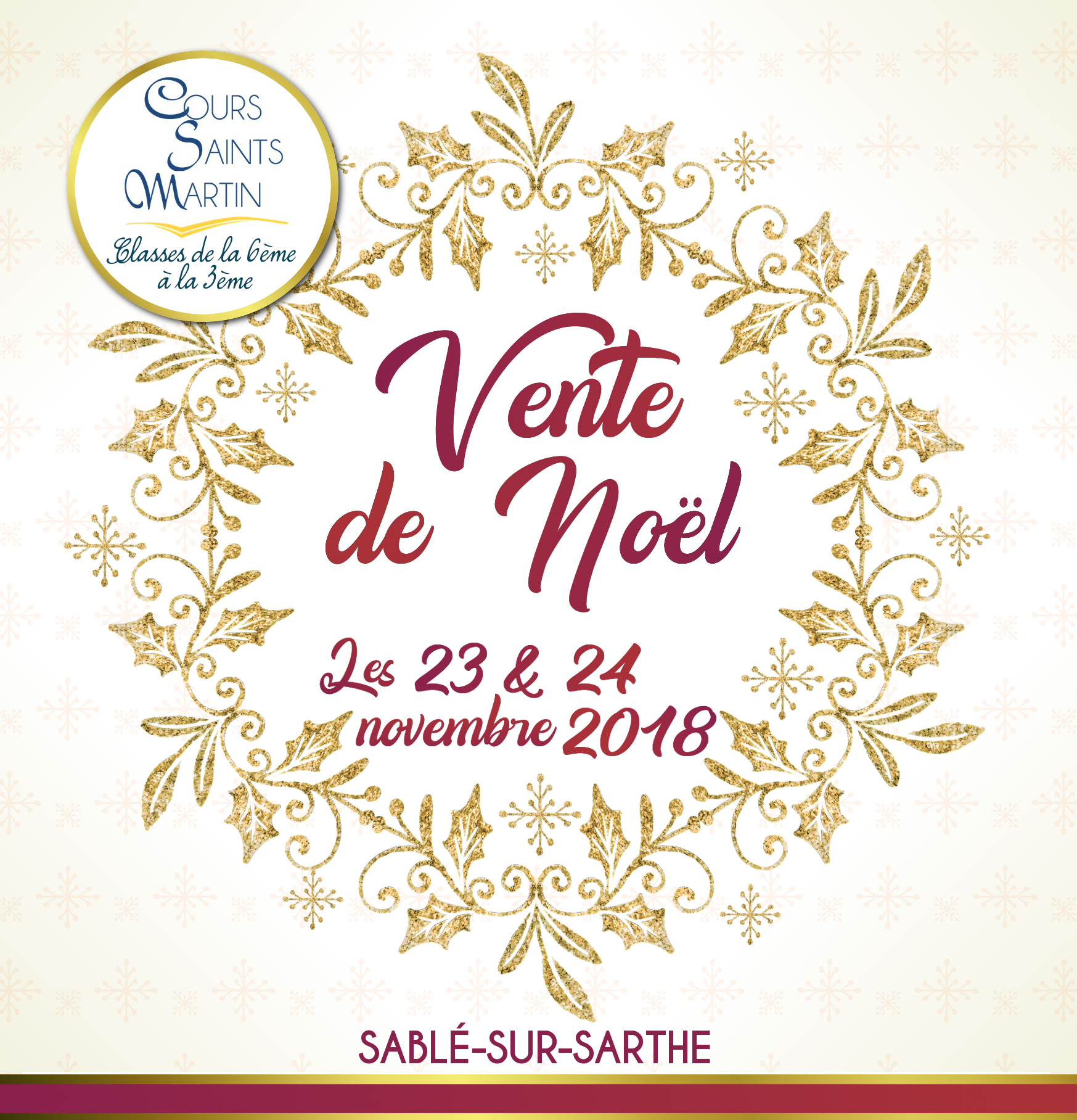 Invitation vente noel 2018 copie